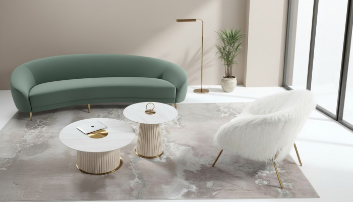 Luxus Design Miwwelen Still Modernen Design Fautuell Textil Wunnzëmmer Neien Lounge