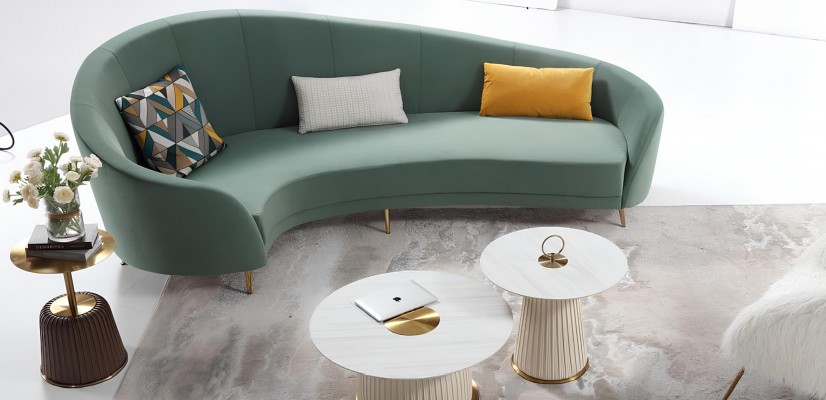 Kaffisdësch Design Dëscher Stil Miwwelen Luxus Wunnzëmmer Dësch Bäistelltësch Neien
