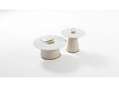 Kaffisdësch Design Dëscher Stil Miwwelen Luxus Wunnzëmmer Dësch Bäistelltësch Neien