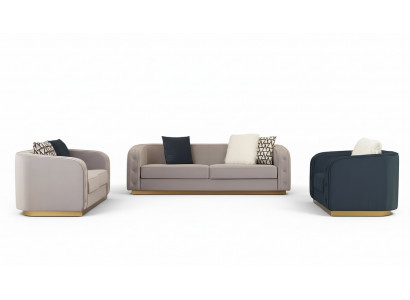 3+2+1 Sëtzer Canapéset Design Canapéë Polster Couchen Textil Modern Relax