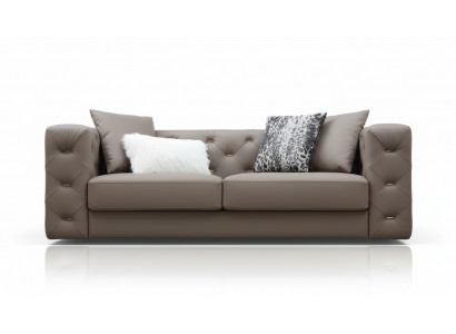 Dräisëtzer Canapé Polster Design Sofa Modern Sëtz Sofas Chesterfield Luxus Miwwelen