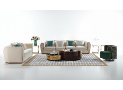 Zëmmer Miwwelen Dräisëtzer Couch Polster Nei Design Sofa Modern Sëtz Luxus Sofen