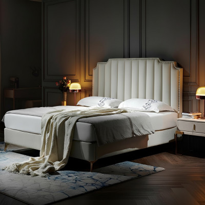 Bett 180x200cm Lieder Schlofkummer Miwwelen Luxus Modern Better Hotelmiwwelen Nei