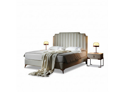 Bett 180x200cm Lieder Schlofkummer Miwwelen Luxus Modern Better Hotelmiwwelen Nei