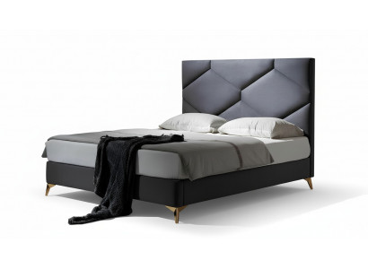 Bett 180x200cm Textil Schlofzëmmer Miwwelen Luxus Modern Better Hotel Miwwelen Nei
