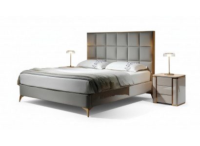 Design Bett Schlofkummer Better Textil Hotel Luxus Polster Setz Stoff Miwwelen Nei