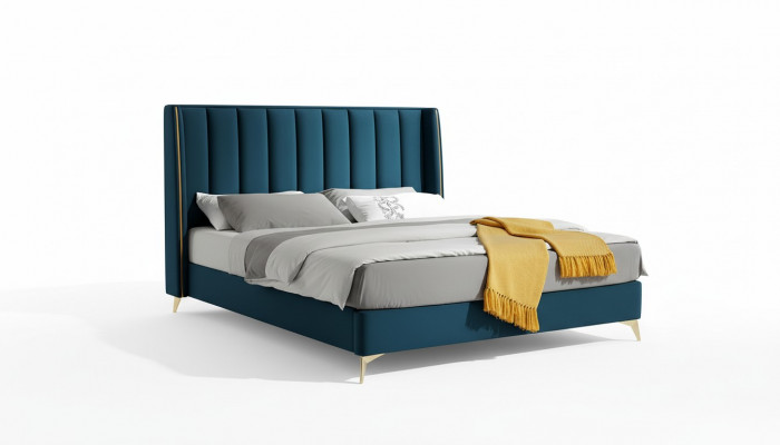 Luxus Design Bett Duebel Better Schlofzëmmer Miwwelen Polsterbett Designbett Better