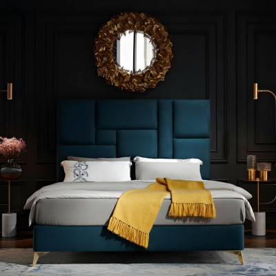 Designbett 180x200cm Duebelbett Bett Bestietbett Design Luxus Luxus Polsterbett Nei
