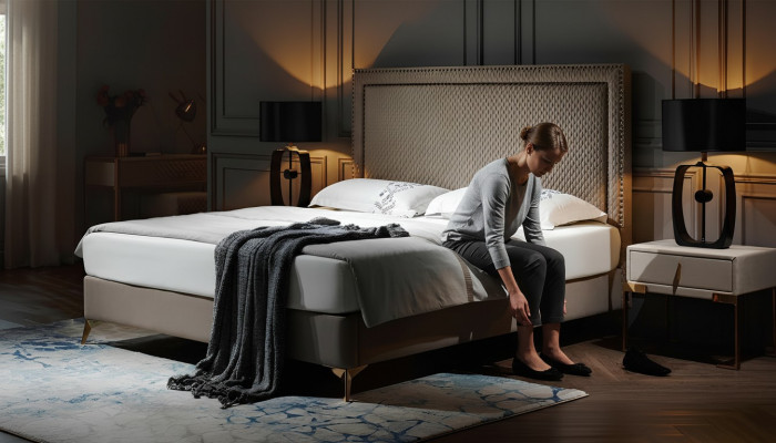 Duebelbett Bett Bestietsbett Design Luxus Luxus Polsterbett Designbett Lieder Better