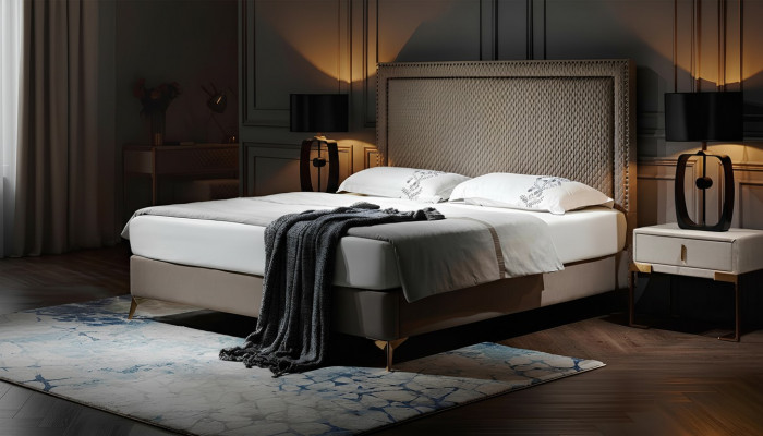 Duebelbett Bett Bestietsbett Design Luxus Luxus Polsterbett Designbett Lieder Better