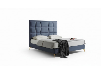 Design Bett Schlofkummer Better Textil Hotel Luxus Polstersëtz Stoff Nei Miwwelen