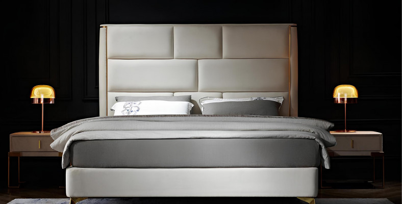 Luxus Schlofkummer Bett Polster Design Duebel Hotel Better Hotel Miwwelen Samett Nei