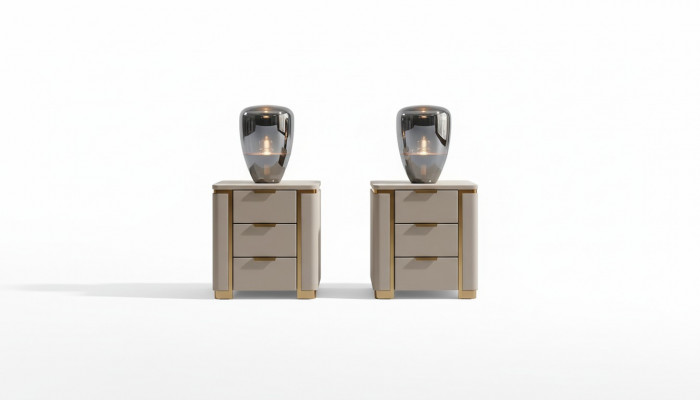 Nuetstiesch Kommode Konsol Nieweställ mat Schaf Konsolen Designer Nuetsschaf