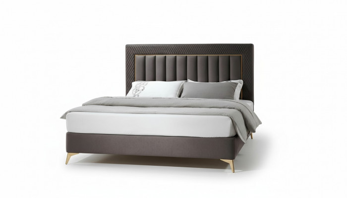 Schlofzëmmer Komplett Bett 2x Nuetsdësch 3tlg. Set Design Luxus Komplett Setzer