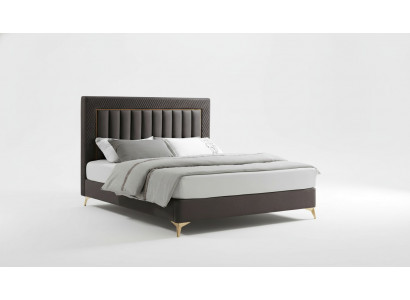 Duebel Hotel Better Miwwelen Luxus Schlofzëmmer Bett Polster Design Samett Koppelbetter