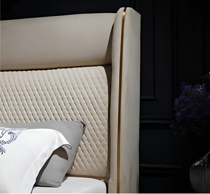 Doppelbett Schlofzëmmer Hotel Koppel Luxus Bett 2x Nuetsdësch 3 Stéck Set Better Neit