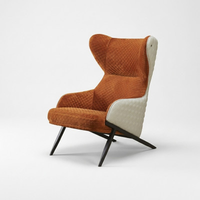 Luxus Design Miwwelen Still Modernen Design Fauteuil Deko Textil Wunnzëmmer