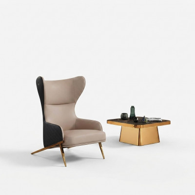 Fauteuil 74 x 90 cm Canapé Këssen Designer Lieder 1 Sëtzer Këssen Sëtz