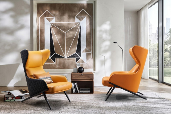 Sëtz Design Relax Lounge Club Einsëtzer Polster Stoff Lieder
