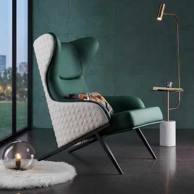 Wunnzëmmer Einsitzer Sofa Couch Lounge Club Hotel Luxus Modernen