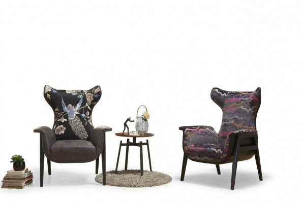 Sëtzdesign Schléißen Relax Club Lounge Einsëtzeger Polster Stoff Textil