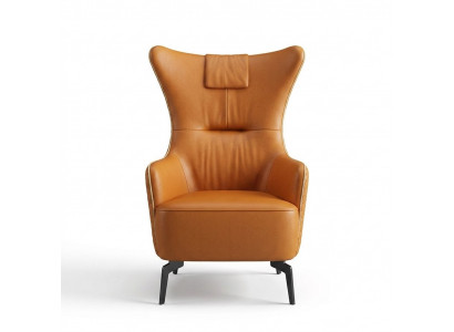 Orange Sëtz, Lieder Sëtz 76 x 80 cm Einsëtz Luxus Design Miwwelen