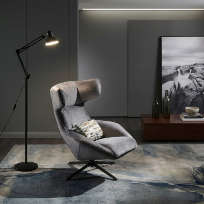 Luxus Design Miwwelen Still Modernen Dekor Design Fautteuil Textil Wunnzëmmer