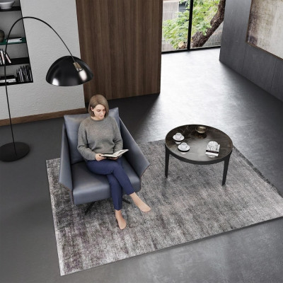 Design Sëtzfauteuil 1 Sëtzer 86 x 75 cm Wunnzëmmer Einsëtzer Sofa Couch Lounge