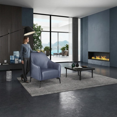 Modernt Design Sëtz Lieder Wunnzëmmer Lounge Luxus Design Miwwelen
