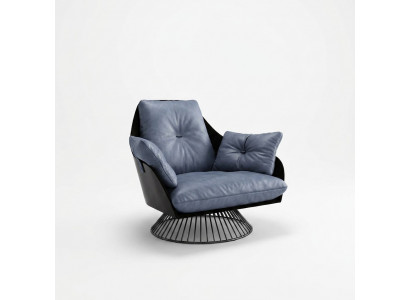 Luxus Sëtzmiwwelen Wunnzëmmer Einsitzer Sofa Canapé Lounge Dekor Club Hotel