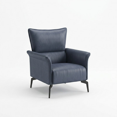 Luxus Design Miwwelen Still 88 x 85cm Moderne Design Fautëuil Textil