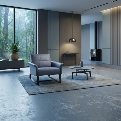 Modernen Design Sëtztextil Wunnzëmmer Lounge Luxus Design Miwwelen Stull Nei