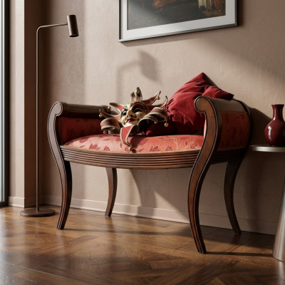 Hocker Bank Fousshocker Sëtzbanken Holzhocker Stull Holz Sëtzocker Luxus Bank Nei