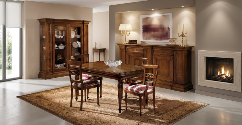 Iessdësch Holz Iessdëscher Iesszëmmer Dëscher Dësch Design Holz Luxus Miwwelen Italien