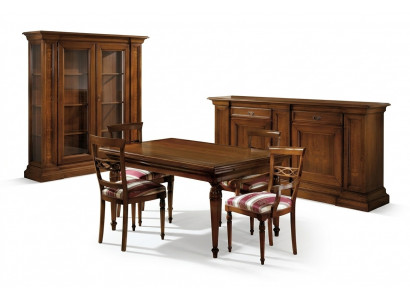 Iessdësch Holz Iessdëscher Iesszëmmer Dëscher Dësch Design Holz Luxus Miwwelen Italien