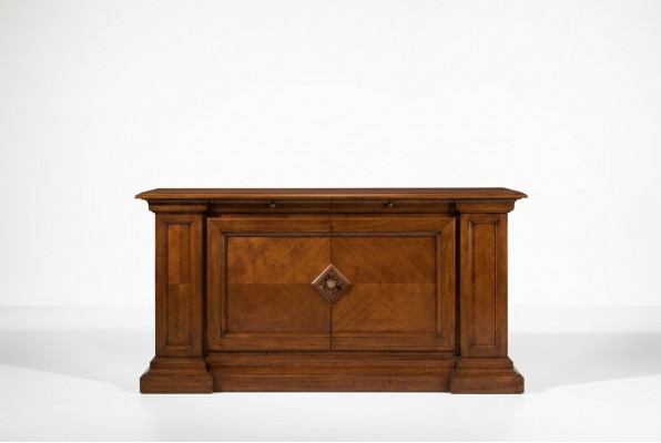 Luxus antik Stil Kredenz Kommode Anrichte Kommoden Regal Schaf Schaf Glas