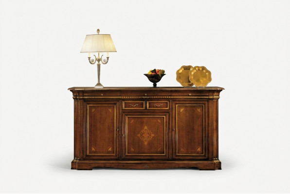 Buffet Barock Stil Sideboard Vollholz Luxus Italienesch Holzmiwwel Kommode