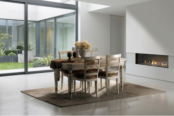 Still Stull Holz Luxus Sëtz Set 4x Luuchtstull Fauteuil Iesszëmmerstull Iesszëmmer