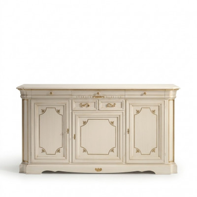 Design Kommode Miwwel Sideboard Klassesch Wunnzëmmer Holz Schaf Luxus Italienesch