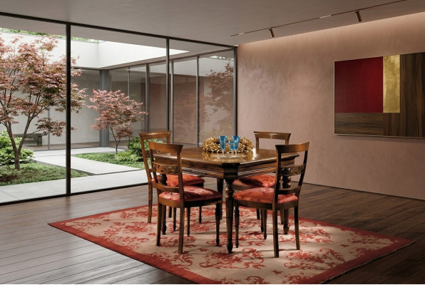 Design Iessdësch Holz Dësch Modern Iessdëscher Miwwelen Wunnzëmmer Dëscher Holz Nei