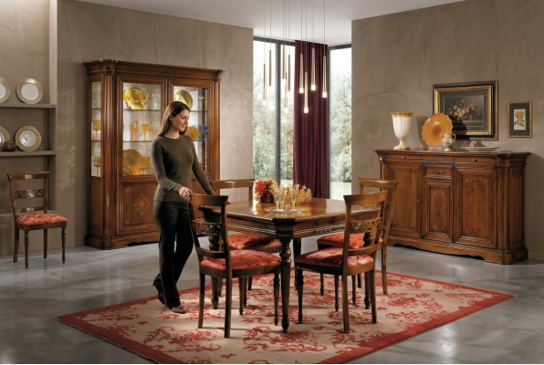 Set Iess Grupp Holz Dësch Dëscher 5tlg Komplett Set Iessdësch 4 Still Iesszëmmer