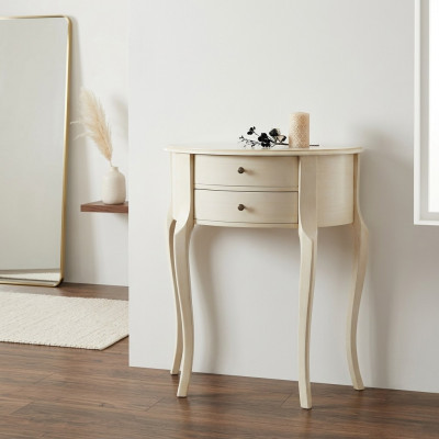 Konsole Nuetsdësch Schlofkummer Albierdësch Modern Design Miwwelen Holz Schiefen