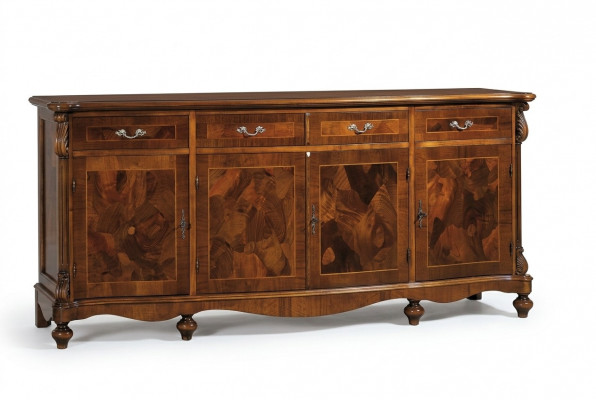 Kommode Klassesch Schrack Vollholz Miwwel Italienesch Ariichtung Sideboard