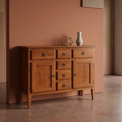 Kommode Anrichte Sideboard Braun Sideboards Schaf Kommoden Miwwelen Massiv Holz