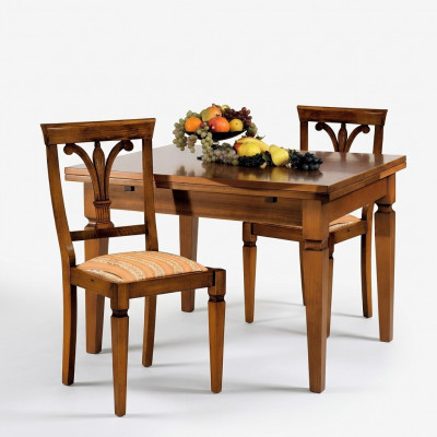 Iessdësch Antik Stil Massivholzmobilier Italienesch Iessdëscher Dësch Holz Dëscher
