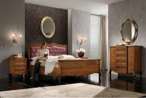 Schlofzëmmer Bett Nuetsschaf Duebelsbett Polster Better Set Grupp Garnitur 3téilesch.