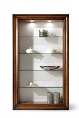Luxus Vitrine Holz Miwwelen Schief Regal Akteschaf Glasschaf Antik Schaf