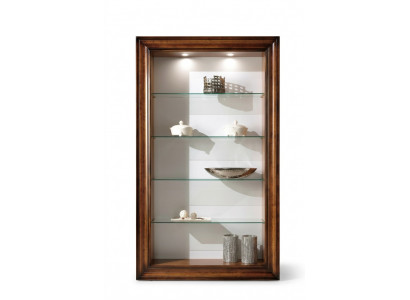 Luxus Vitrine Holz Miwwelen Schief Regal Akteschaf Glasschaf Antik Schaf