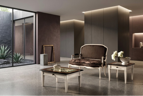 Sofa Canapé Design Canapé Polster Stoff Modern Zwëschesëtz Sëtzbank 2-Sëtzer