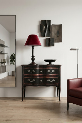 Kommode Braun Anrichte Sideboard Sideboards Massiv Holz Schaf Möbel Kommoden